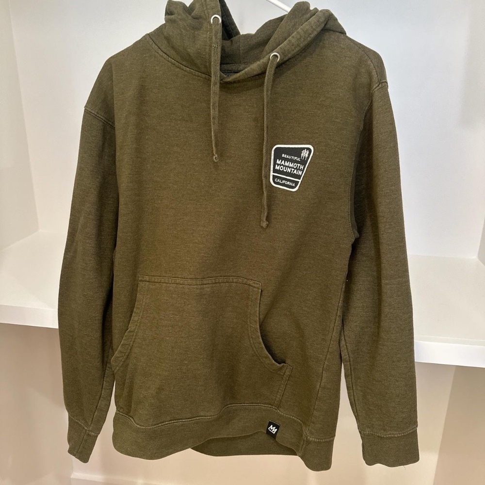 Women's Mammoth Mountain Green Hoodie